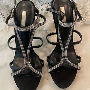 Guess rhinestone sandals sz 9M